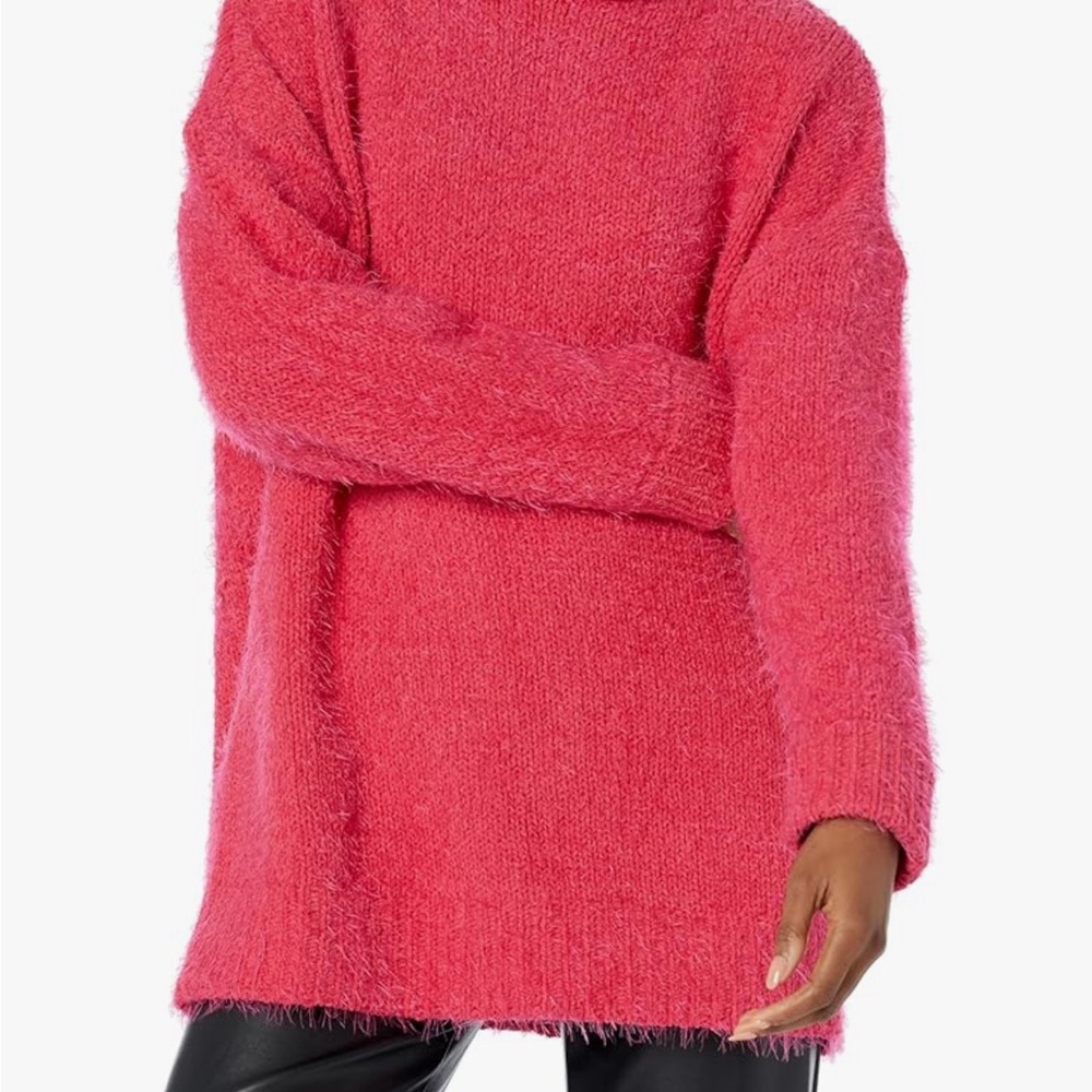 NWT Show Me Your Mumu Timmy Tunic Sweater in Rose